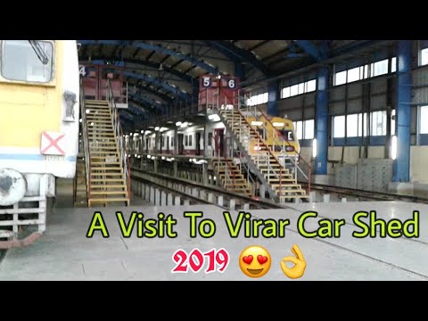 A Visit To Virar Car Shed ! 🚉👌