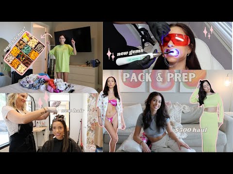 Prep for HAWAII with me!! $500 haul, hacks & more!!