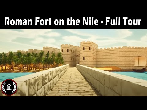 Full Tour of a Roman Fort on the Nile - 3D Model