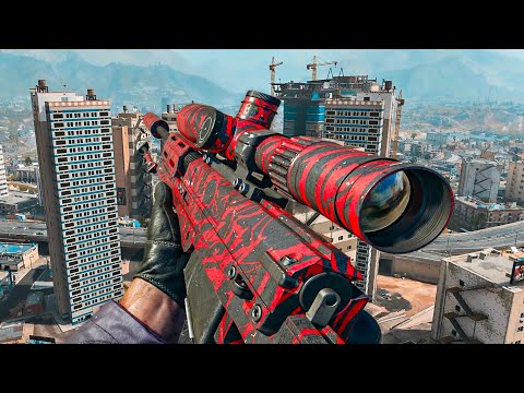 WARZONE URZIKSTAN LR 7.62 SNIPER SOLO GAMEPLAY (NO COMMENTARY)