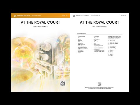 At the Royal Court, by William Owens – Score & Sound