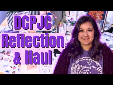 DC Planner Journal Con Reflection & Haul