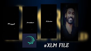 Instag Efx Lyrical Video Editing in Alight motion Trending lyrical video editing lyrics #XML