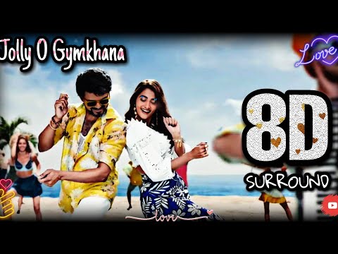 Jolly O Gymkhana 8D Song - Beast | (USE🎧HEADPHONE - FBE) | Vijay, Pooja Hegde |Like|Share|Subscribe|