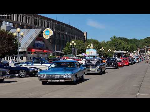 Classic car show marathon USA car shows I vlog old cars old trucks classic cars hot rods 2024 & back