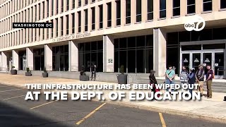 Department of Education staff removed from DC headquarters