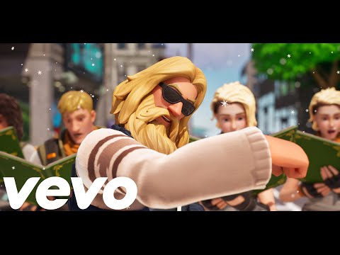 bbno$ - two (Official Fortnite Music Video) | left right, left right, left right go