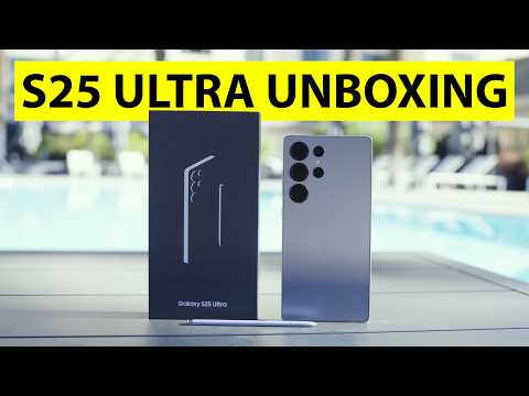 Galaxy S25 Ultra Unboxing and First Impressions!