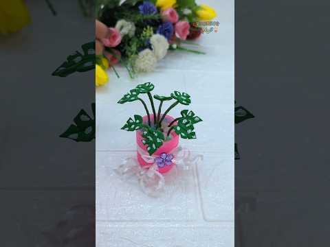 Diy Reuse Old Tea Light Diya🪔🪔🪔 Mini Plants Making With Clay🪔🎇✨Miniature Clay Plants(Model -4)