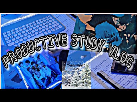 A productive study vlog || chill weekend || notes ✍️|| coffee ☕️ and more