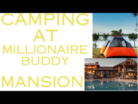 "Kid's Adventure: Farming Sim 19 & Camping at a Millionaire Buddy's Mansion!"