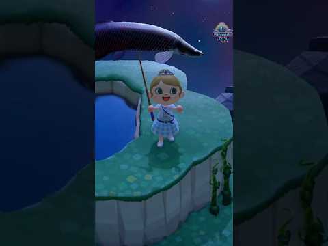 Caught An Arapaima🎣-Acnh #acnhshorts #nintendodiva