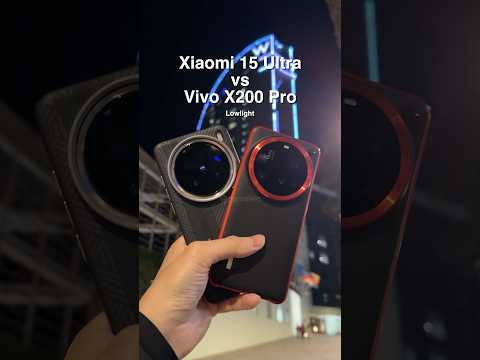 Xiaomi 15 Ultra vs Vivo X200 Pro Lowlight Zoom Test!