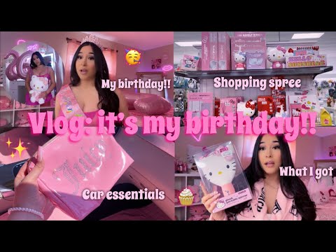 VLOG ♡: ITS MY BIRTHDAY!!