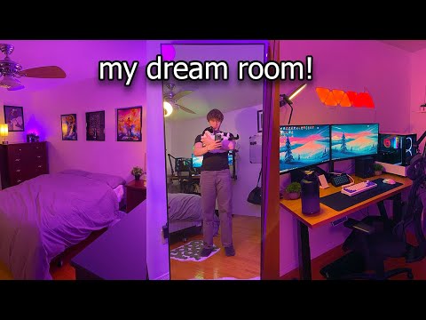 Building My DREAM Room! (MAKEOVER + TRANSFORMATION)