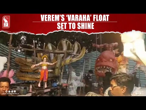 Verem Youth Gear Up for Shigmotsav with Grand ‘Varaha’ Float | Prudent