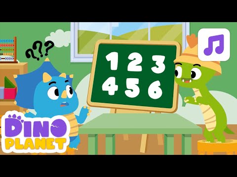 One two buckle my shoe | 1️⃣✌️👶 Numbers song 1-20 for children | DINO Cartoon Class