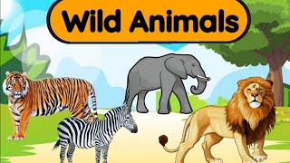 Wild Animals Name in English and Hindi, जंगली जानवरों के नाम हिंदी और अंग्रेजी में|Wild Animals|