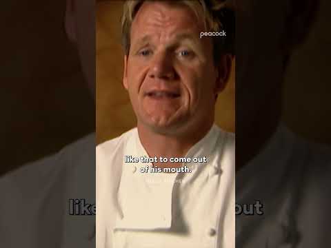 It's always the quiet ones #HellsKitchen #GordonRamsay #CookingShow #Shorts