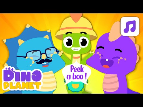 Peekaboo | Nursery Rhymes | DINO Planet