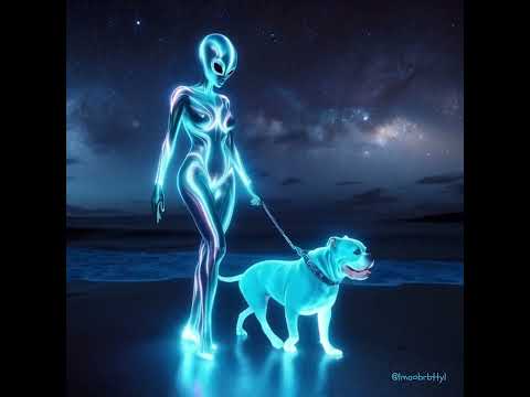 Iridescent Alien - Hugh Mungus #aliens #ufo #uap #americanbully