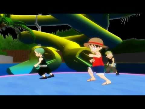 Download MMD Zoro Usopp Luffy Chopper ( One Piece Newcomers Updated Version)