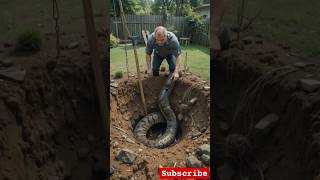 Shocking! Giant Python Spotted in the Wild 🐍🔥 | Viral Snake Video #Shorts