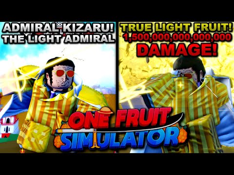 Becoming Admiral Kizaru (True Awk Light Fruit!) In Roblox One Fruit... Here's What Happened!