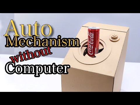 Automatic DIY Cardboard Vending Machine Without Computer