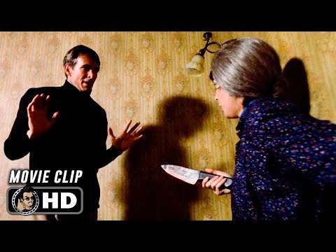 Knives & Stairs Scene | PSYCHO II (1983) Movie CLIP HD