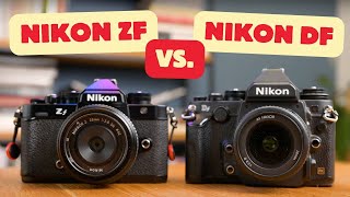 Nikon ZF vs Nikon DF - Comparison - The Battle of Retro