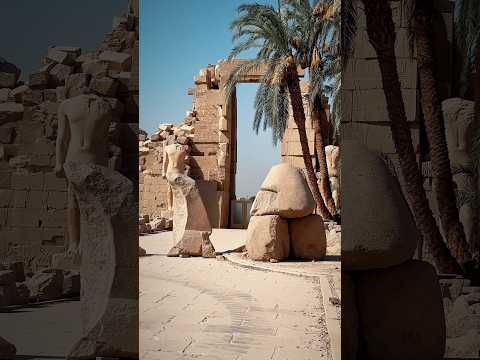 CASUALLY EXPLORING RUINS #luxor #egypt #fy #ancient #history #heritage #ruins #travel #explore