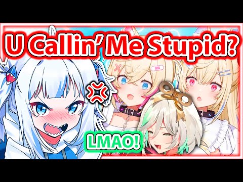 Cecilia Accidentally Triggered The Sh*t Out of Gura and Can't Stop Laughing 【Hololive】