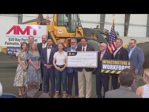 DeSantis awards $2 million for infrastructure support for SeaPort Manatee