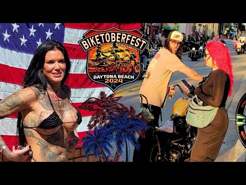 Daytona Beach Takeover: Inside Biketoberfest 2024!