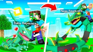 LIFE OF MEGA RAYQUAZA IN MINECRAFT!