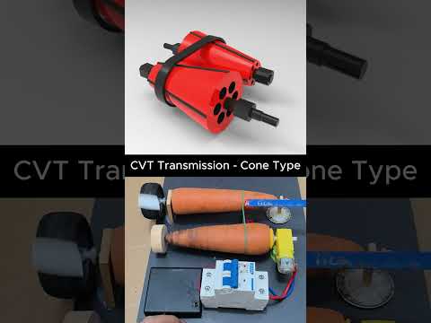 How Does a CVT Transmission Work. #automobile #mechanic  #automotive #engineering #3dcad