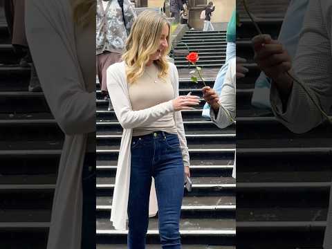 Surprising Couples With Flowers 🥰 #couples #tending #viral #shortsviral