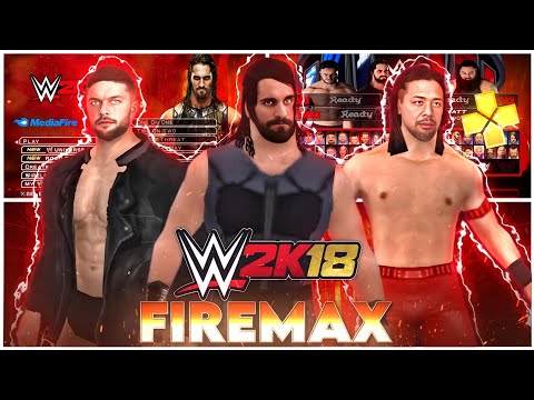 WWE 2K18 By FireMax Released! [ PSP WWE HIDDEN GEMS SERIES 10 ]