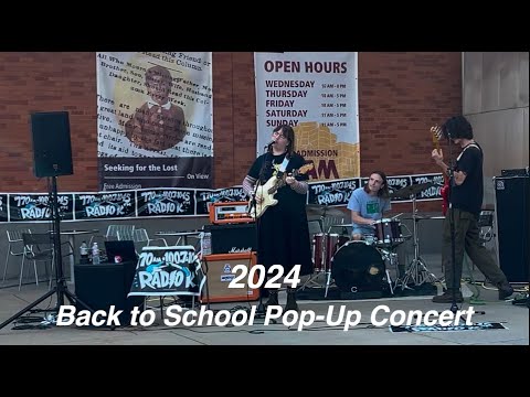 2024 Back to School Pop-Up Concert