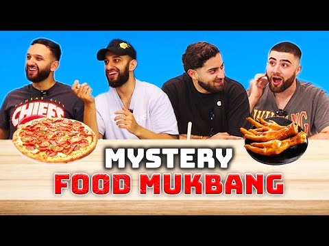 FTB MYSTERY FOOD MUKBANG!!(PLUS TALENT SHOW)