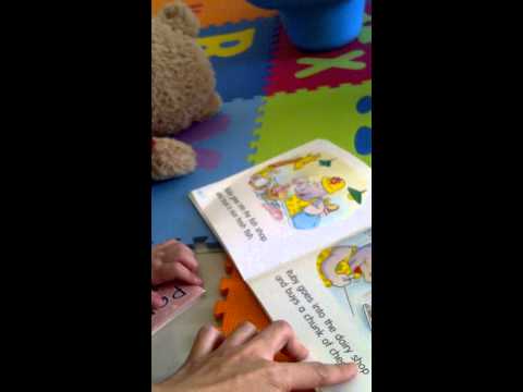 My baby can read