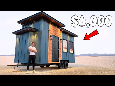 I Built a Luxury Tiny home for $6,000 (exterior build)