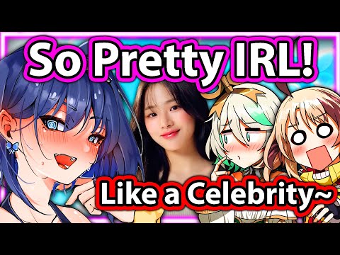 Kronii Met Holo Justice and Everyone Complimented How Pretty She is IRL 【Hololive】