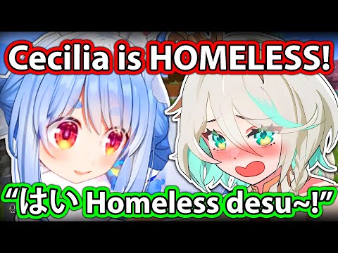 Pekora Speaking English With Cecilia Is HILARIOUS 【Hololive】