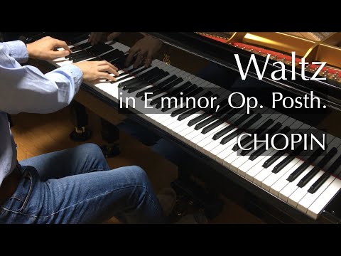 Chopin - Waltz in E minor, Op. Posth. - pianomaedaful