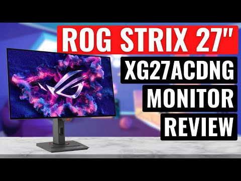 Rog Strix 27 XG27ACDNG 360Hz OLED 1440p Gaming Monitor Review 2025