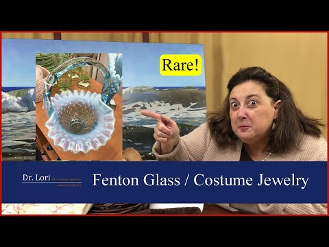 Rare Fenton Glass! Costume Jewelry, Uranium Glass, Designer Bags, Tests & more | Ask Dr. Lori