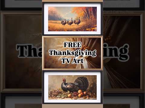 🔔 for FREE TV Art! #tvart #tvscreensaver #thanksgiving #thanksgivingday