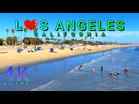 Long Beach Belmont Veterans Memorial, Los Angeles California USA 4K-USA